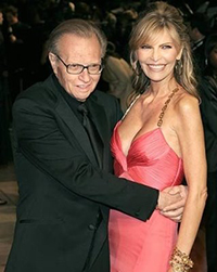 Larry King and Shawn Southwick King